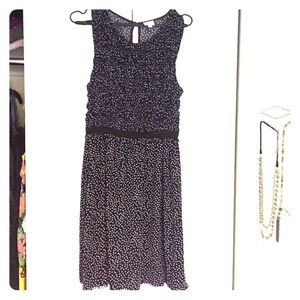 Perfect navy polka dot dress