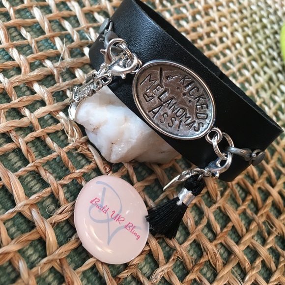 2x's🎉HP🎉I kicked cancers ass ✨custom bracelet✨ - Picture 7 of 8