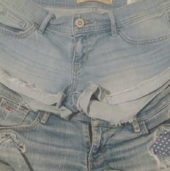 Hollister jean shorts size 3 and 3 wide