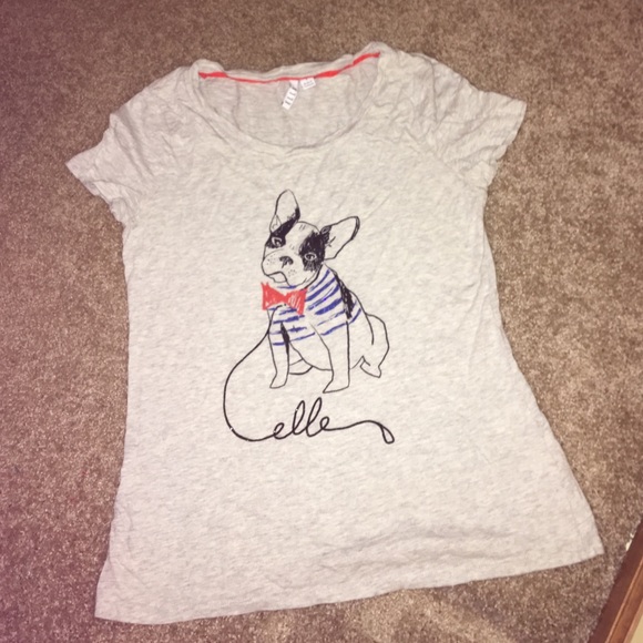Heather grey Boston Terrier shirt