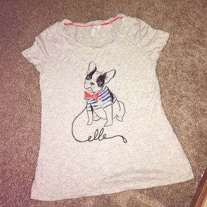 Heather grey Boston Terrier shirt