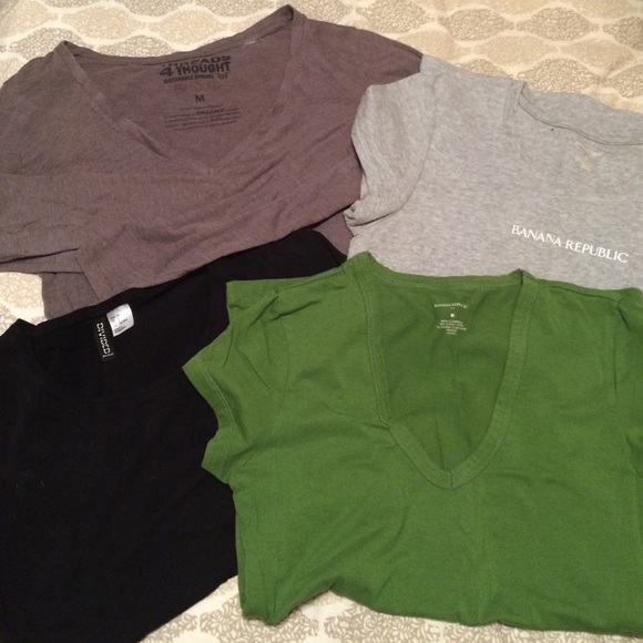 Lot of 4 women's fitted tees