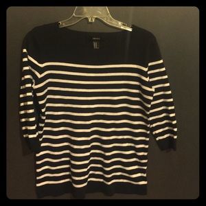 Forever 21 striped pullover sweater