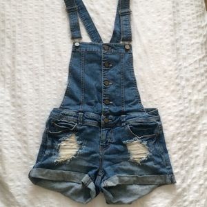 Jean overalls