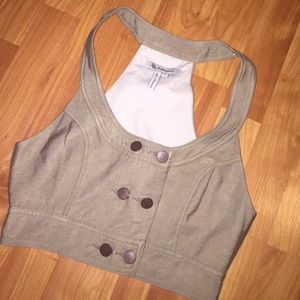BCBG Crop vest
