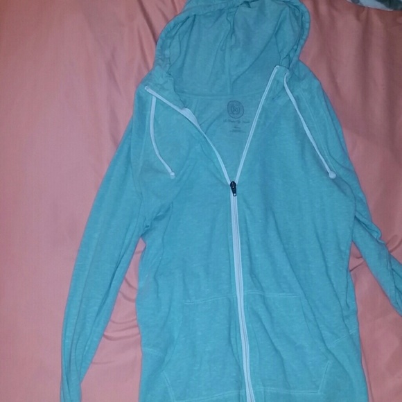 Blue Zip Up Hoodie - Picture 1 of 3