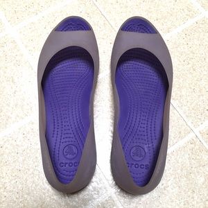 Crocs Peep-toe Flats