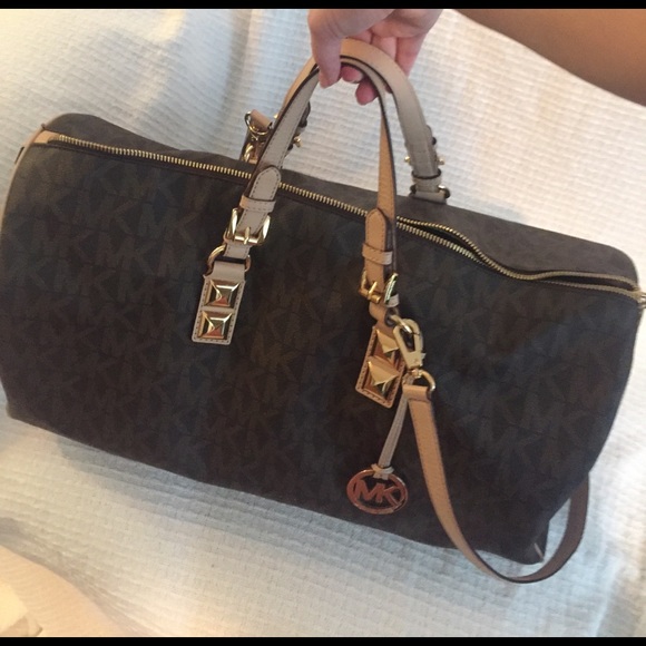 Michael Kors Handbags - Michael Kors Duffel! Used during CBS Big Brother!