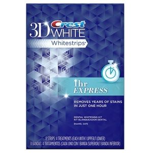 3D Crest Whitestrips - 1 Hour Express