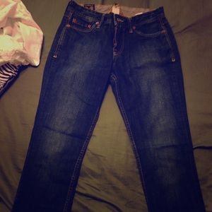 Lucky Brand classic Cathy crop jeans