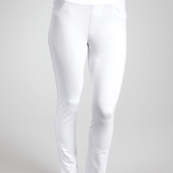 White Jeggings 18w