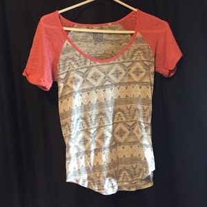 Tribal print shirt from pacsun