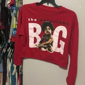 B I G Sweater/Crop Top