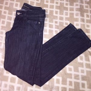 Guess by Marciano Straight leg dark jeans