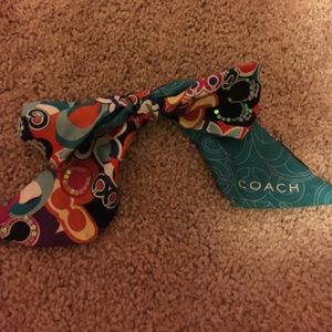 Coach Silk Scarf