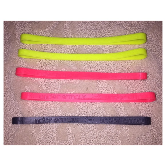 5 Under Armour Headbands.