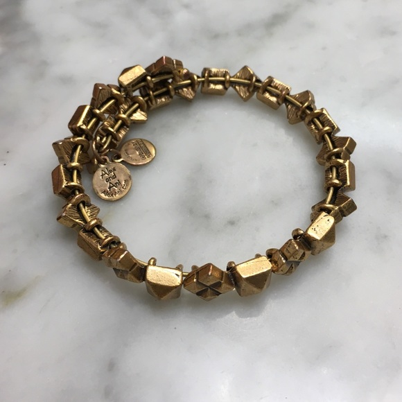 Alex & Ani Starry-Eyed Studstruck bracelet.