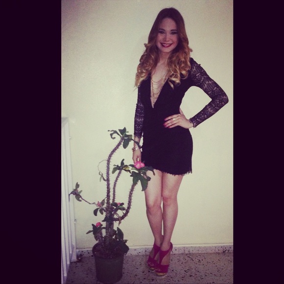 Beautiful and sexy lace party dress