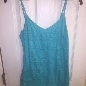 Aeropostale tank. Teal