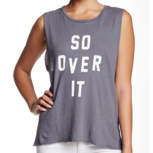 Project Social T Tops - NWT So over it tee