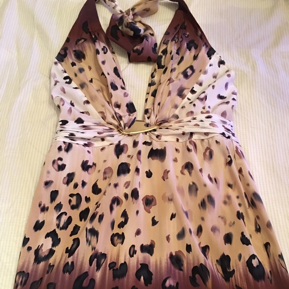 Traded****Bebe leopard dress