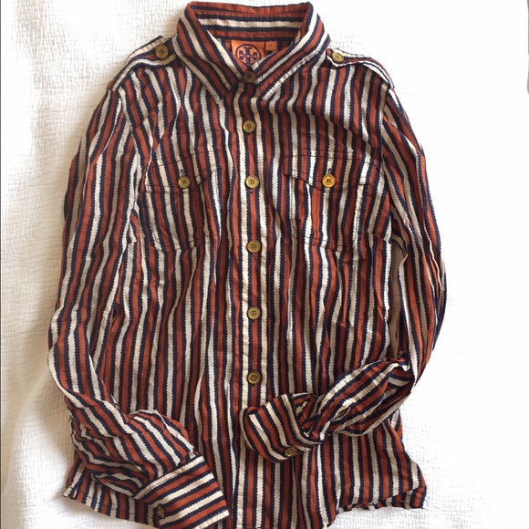Tory Burch stripped blouse