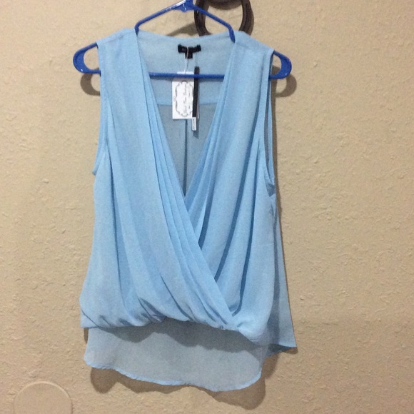 Miss Avenue Tops - Miss avenue sheer sleeveless blouse