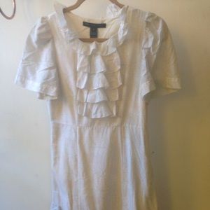 Fun summer dress with ruffle detail