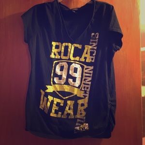 Rocawear shirt black and yellow