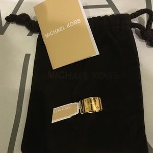 Michael Kors Gold Plate Ring