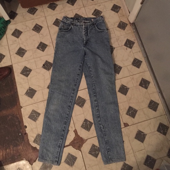 Vintage acid washed Levi jeans
