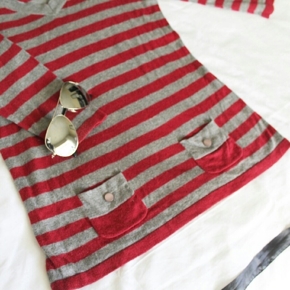 Soft fall striped sweater - Picture 4 of 4