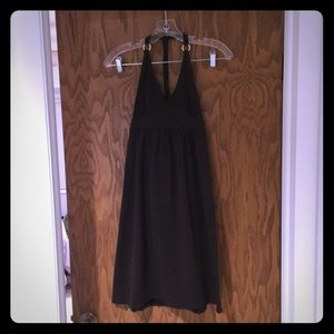 Victoria's Secret brown bra top halter dress