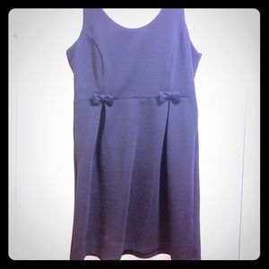 Little black bow dress