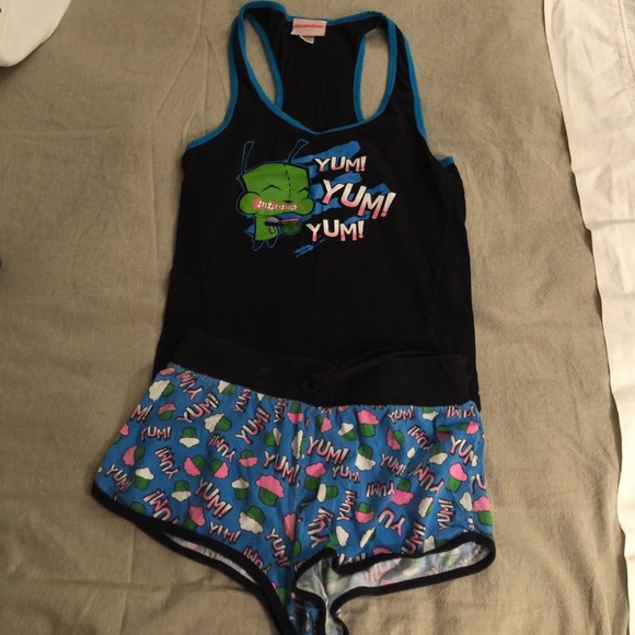 Invader Zim Sleeping set
