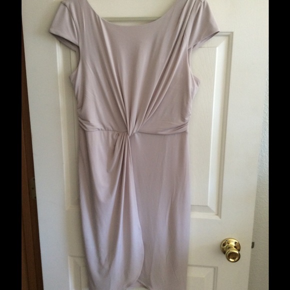 Victoria's Secret tan dress.