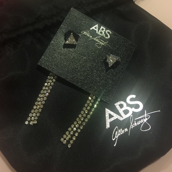 ⭐️ABS ALLEN SCHWARF DANGLE EARRINGS NWT⭐️ - Picture 3 of 3