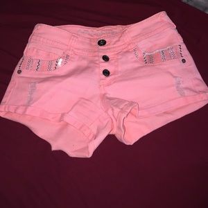 Pink shorts