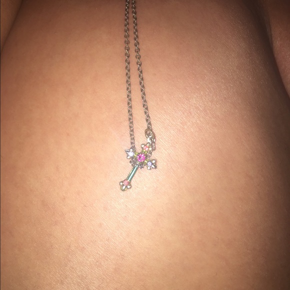 Fuego Cross Necklace