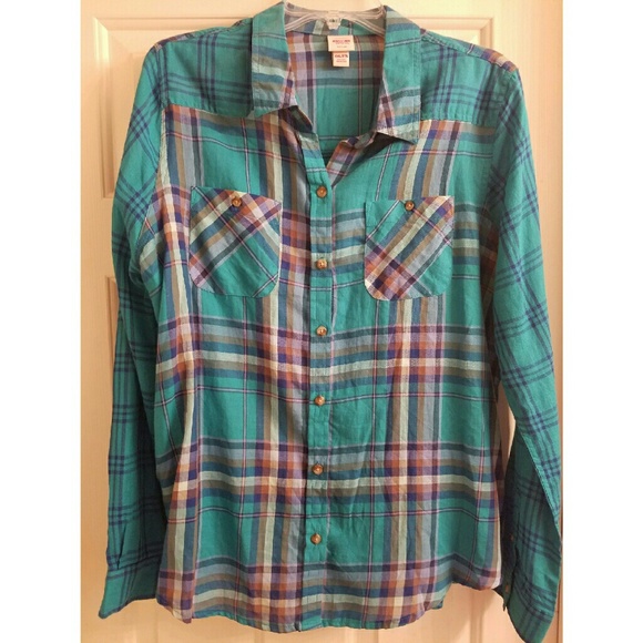 Plaid shirt NWOT