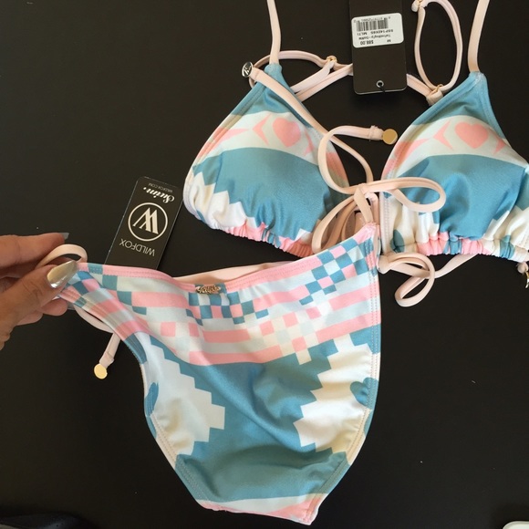 WILDFOX COZY BLANKET SWIMSUIT Sz M new - Picture 3 of 3