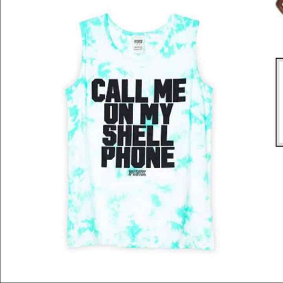 VS PINK "call me on my shell phone" NIP