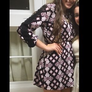 Pink and Maroon Dress from Charlottle Russe