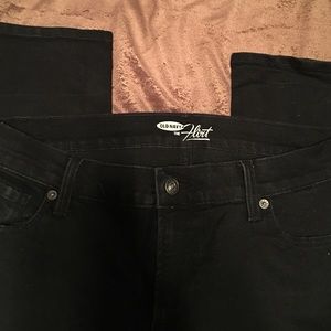 Old Navy Black The Flirt Jeans(long)