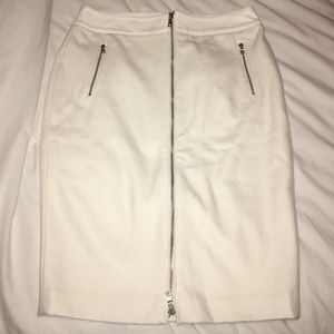 Ann Taylor White Skirt