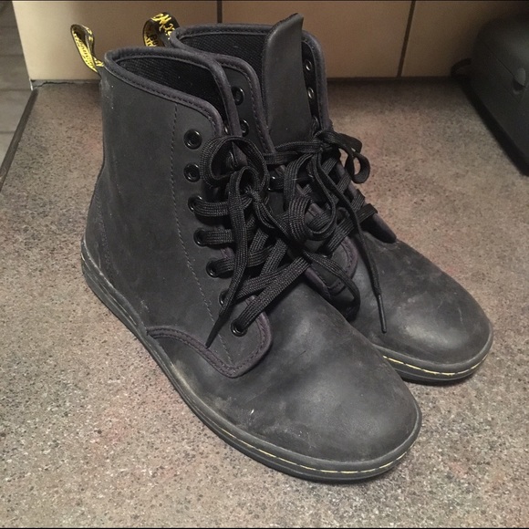 Matte Black Dr. Martens