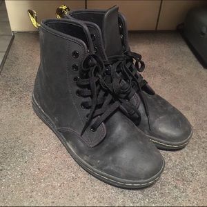 Matte Black Dr. Martens