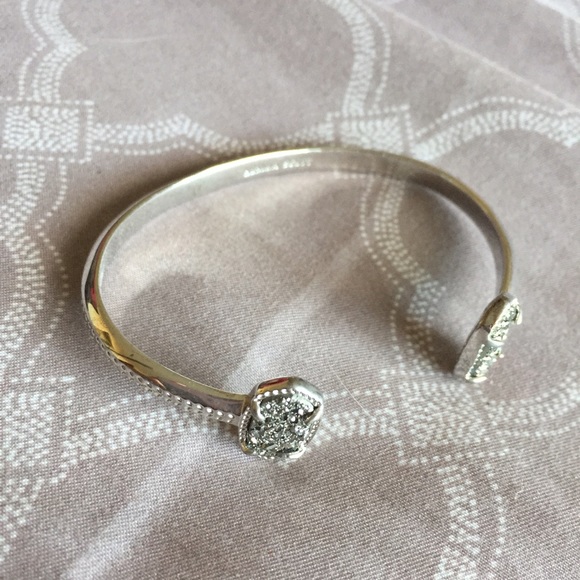 Kendra Scott Jewelry - Kendra Scott silver drusy Arden bracelet