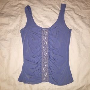 Express lace tank top