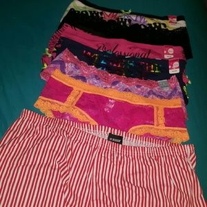 NWT hipster panty lot